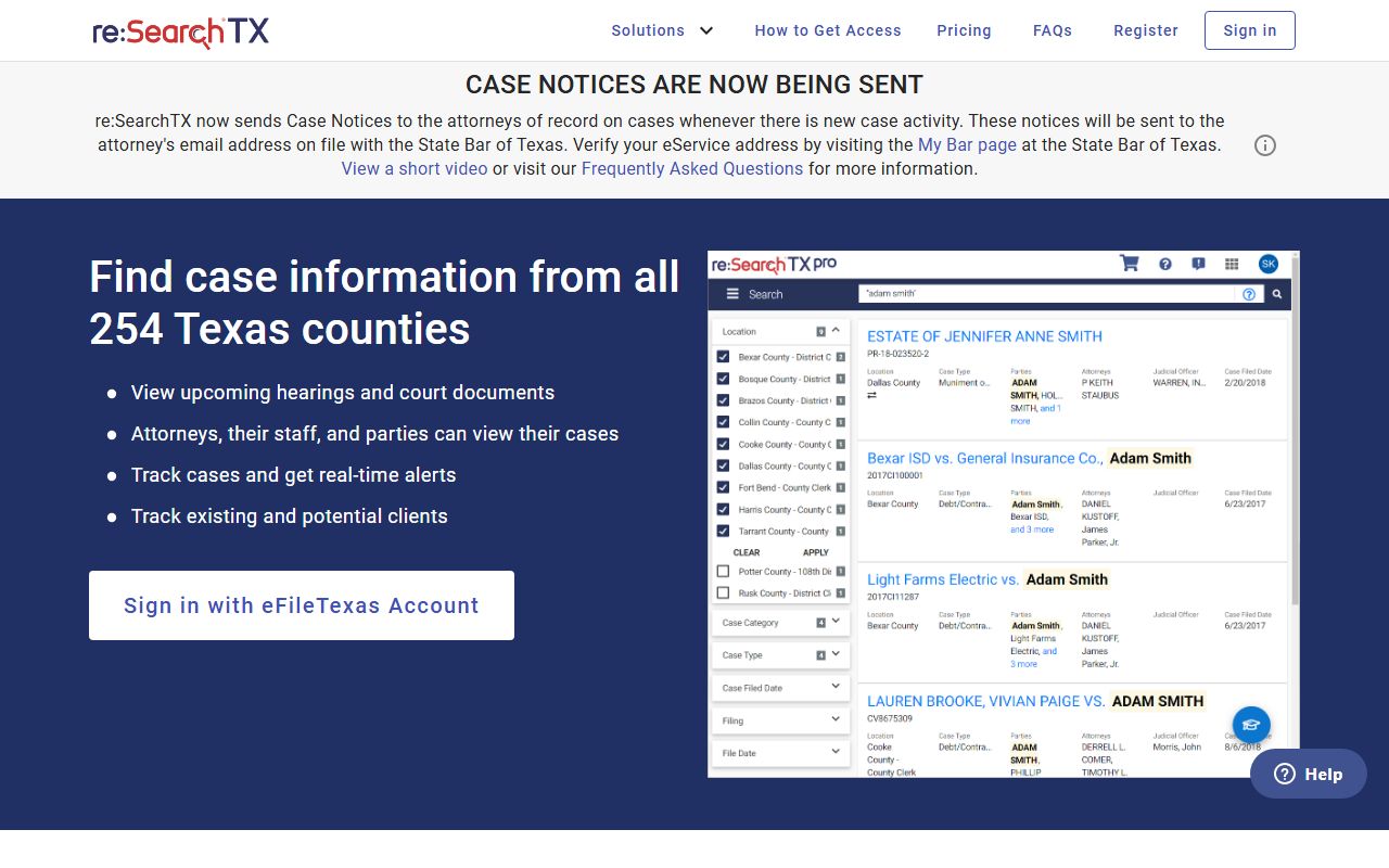 Dawson County court records after arrest reSearchTX case lookup