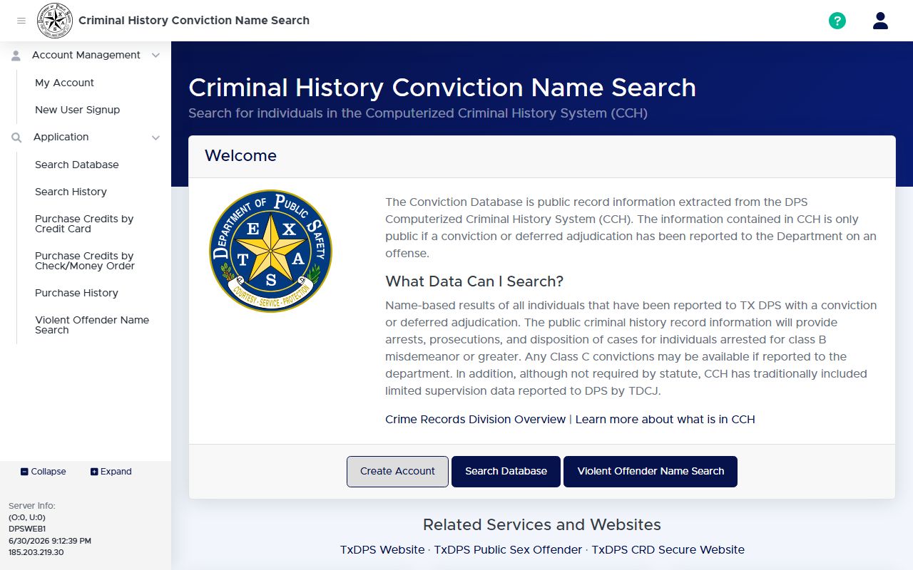 Dawson County court records after arrest Texas DPS conviction search